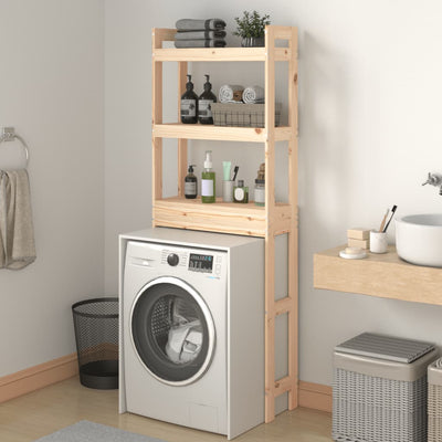WC-teline 63x26x171 cm täysi mänty