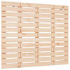 Sängynpääty seinälle 146x3x91,5 cm täysi mänty