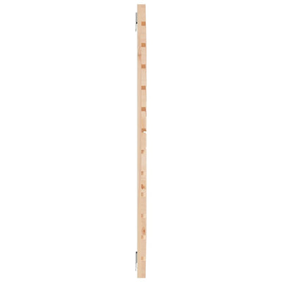 Sängynpääty seinälle 146x3x91,5 cm täysi mänty