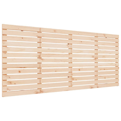 Sängynpääty seinälle 186x3x91,5 cm täysi mänty
