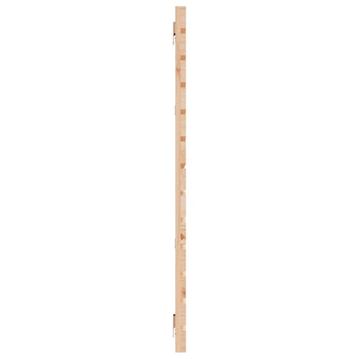 Sängynpääty seinälle 186x3x91,5 cm täysi mänty