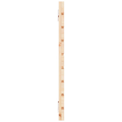 Sängynpääty seinälle 146x3x63 cm täysi mänty