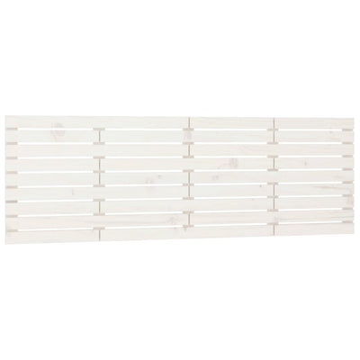 Valkoinen sängynpääty seinälle Ghadir 166x3x63cm (mänty)