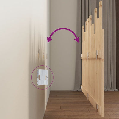 Sängynpääty seinälle Caldari 159,5x3x80cm (mänty)