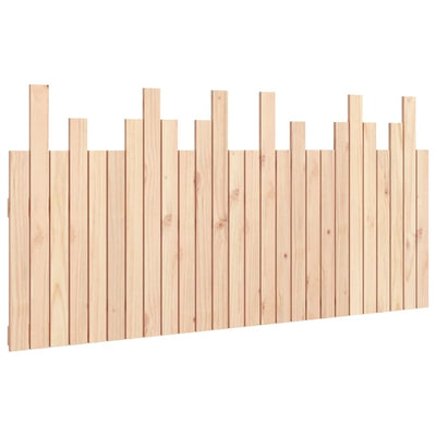 Sängynpääty seinälle 166x3x80 cm täysi mänty