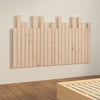 Sängynpääty seinälle 140x3x80 cm täysi mänty