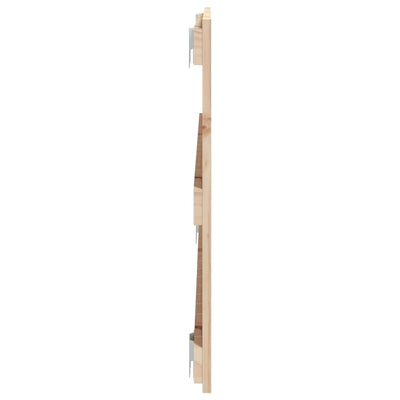 Sängynpääty seinälle 108x3x60 cm täysi mänty