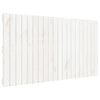 Valkoinen sängynpääty seinälle Virvora 127,5x3x60cm (mänty)