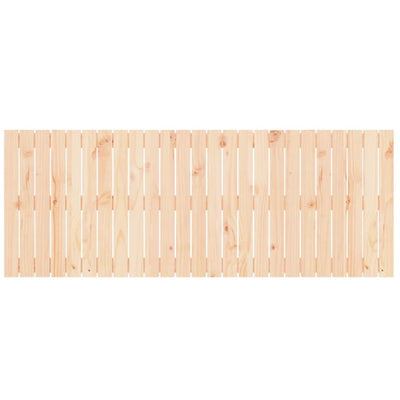 Sängynpääty seinälle 159,5x3x60 cm täysi mänty