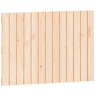 Sängynpääty seinälle 82,5x3x60 cm täysi mänty