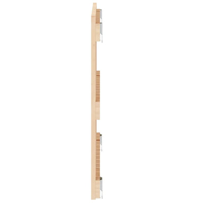 Sängynpääty seinälle 82,5x3x60 cm täysi mänty