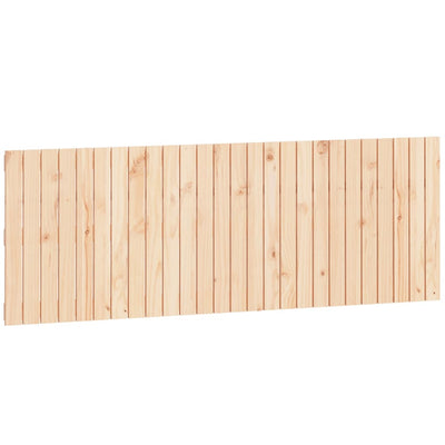 Sängynpääty seinälle 166x3x60 cm täysi mänty