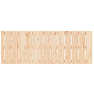 Sängynpääty seinälle 166x3x60 cm täysi mänty