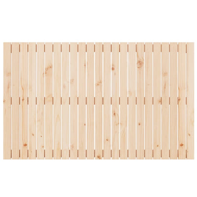 Sängynpääty seinälle 147x3x90 cm täysi mänty