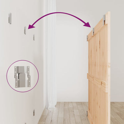 Sängynpääty seinälle Virvora 147x3x90cm (mänty)