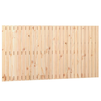 Sängynpääty seinälle 166x3x90 cm täysi mänty