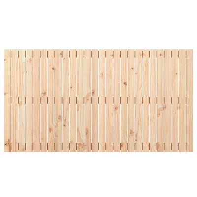 Sängynpääty seinälle 166x3x90 cm täysi mänty