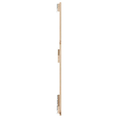 Sängynpääty seinälle 166x3x90 cm täysi mänty