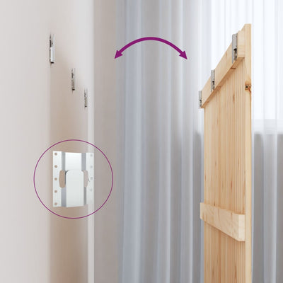 Sängynpääty seinälle Virvora 185x3x90cm (mänty)