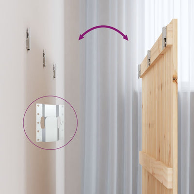 Sängynpääty seinälle Virvora 140x3x90cm (mänty)