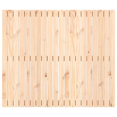 Sängynpääty seinälle 127,5x3x110 cm täysi mänty