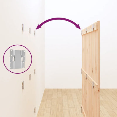 Sängynpääty seinälle Virvora 140x3x110cm (mänty)