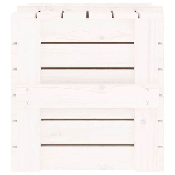 Valkoinen säilytyslaatikko Norris 58x40,5x42cm (mänty)