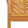 Ruskea puutarhan ruokatuolit Yun 59x62.5x89cm (8 pcs)