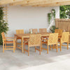 Ruskea puutarhan ruokatuolit Yun 59x62.5x89cm (8 pcs)