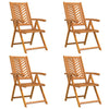Ruskea nojatuoli Arletta 57x71x90cm (4 pcs puu)