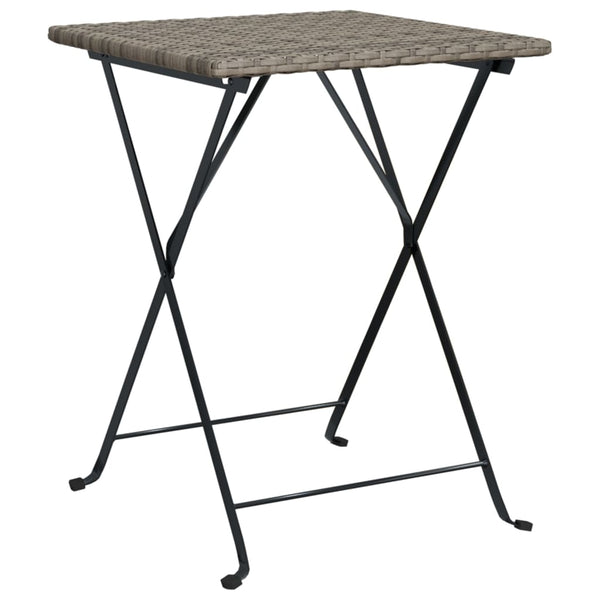 Harmaa kokoontaittuva bistrosarja Oance (3-osainen)