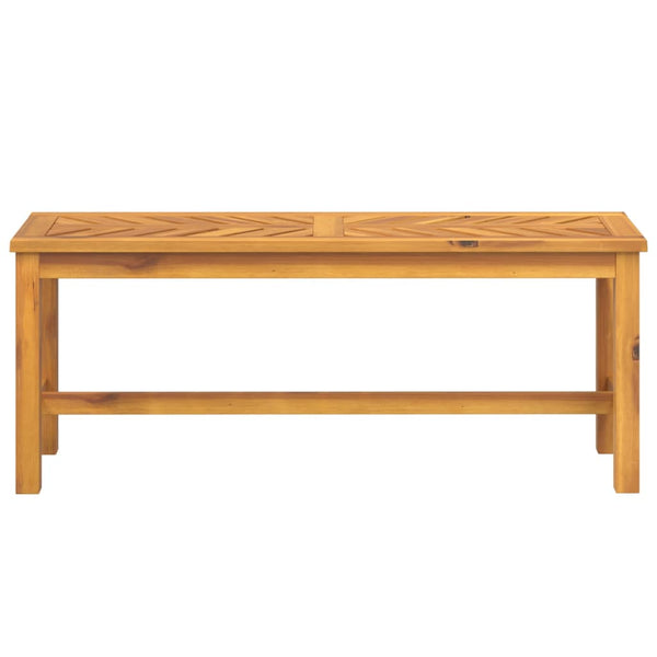 Puutarhapenkki 110 cm täysi akasiapuu