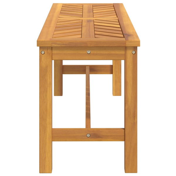 Puutarhapenkki 110 cm täysi akasiapuu