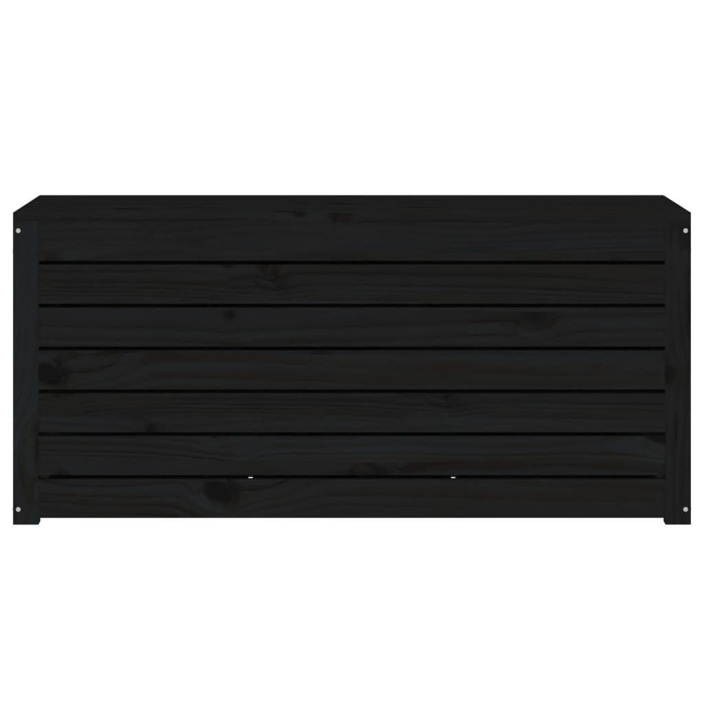 Musta puutarhalaatikko Simi 101x50,5x46,5cm (mänty)