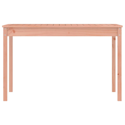 Puutarhapöytä 121x82,5x76 cm täysi douglaskuusi