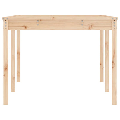 Puutarhapöytä 203,5x100x76 cm täysi mänty