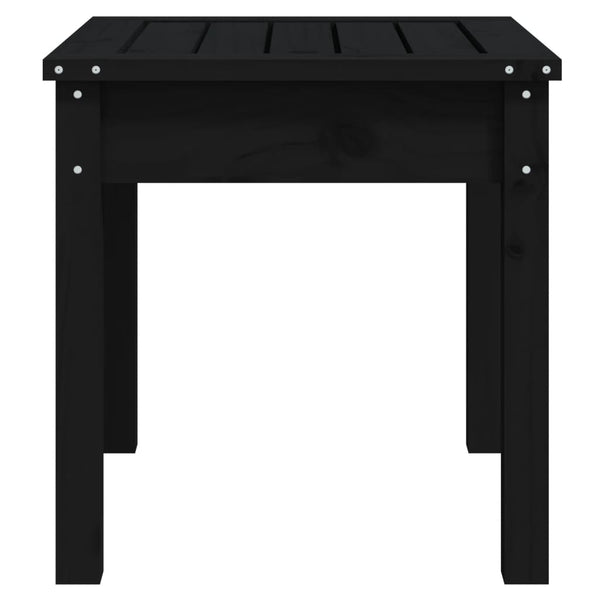 Puutarhapenkki musta 50x44x45 cm täysi mänty