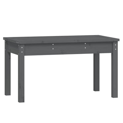 Puutarhapenkki harmaa 80x44x45 cm täysi mänty