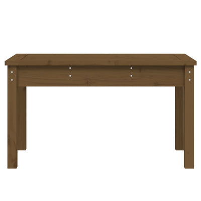 Puutarhapenkki hunajanruskea 80x44x45 cm täysi mänty