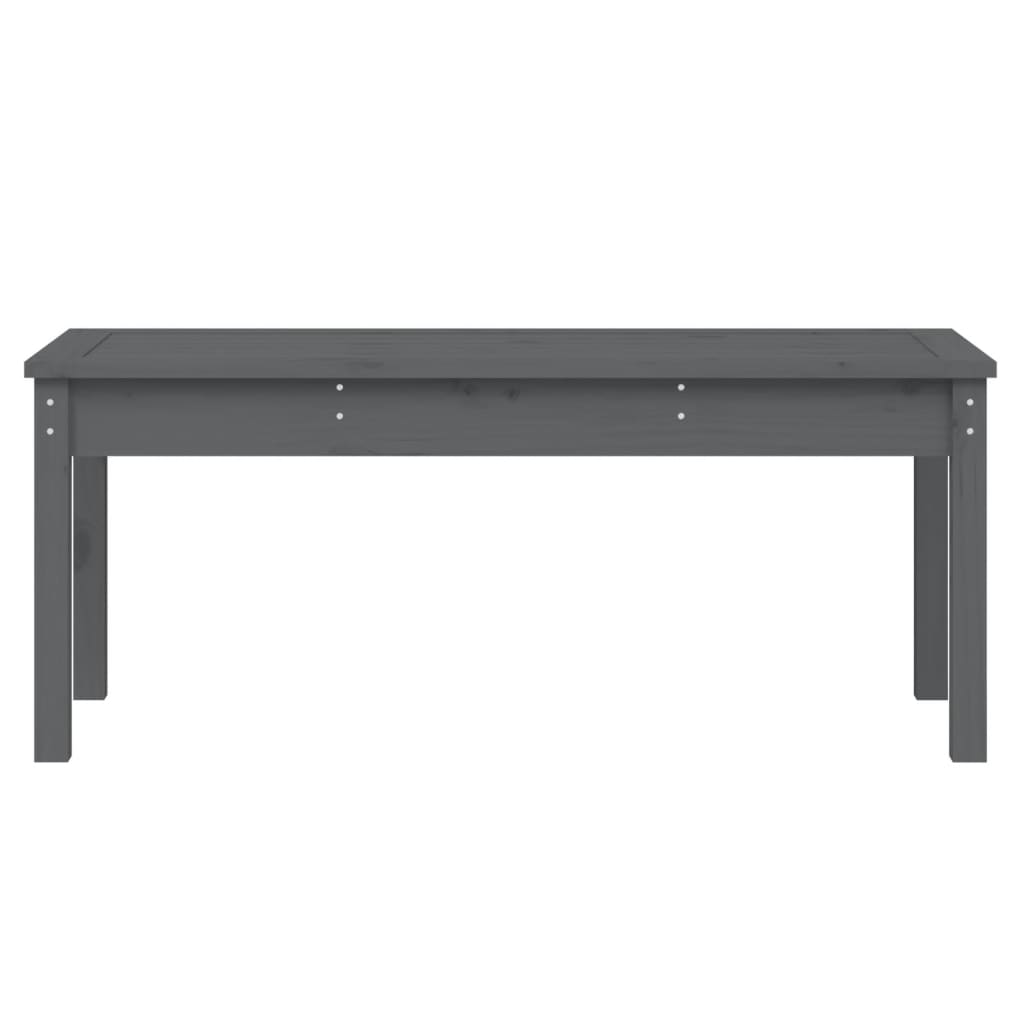 Harmaa puutarhapenkki Sarande 109x44x45cm (mänty)