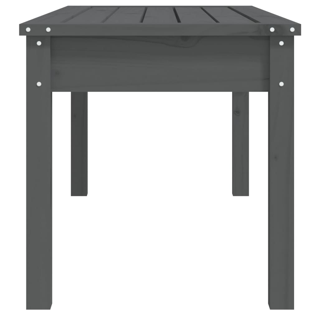 Harmaa puutarhapenkki Sarande 109x44x45cm (mänty)