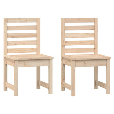 Puutarhatuolit 2 kp 50x48x91,5 cm täysi mänty