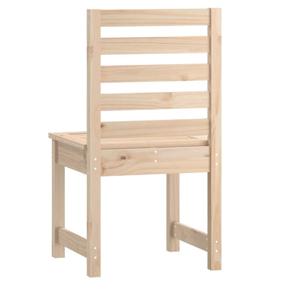 Puutarhatuolit 2 kp 50x48x91,5 cm täysi mänty