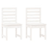 Valkoinen puutarhatuolit Velizarie 50x48x91,5cm (2 kp, mänty)