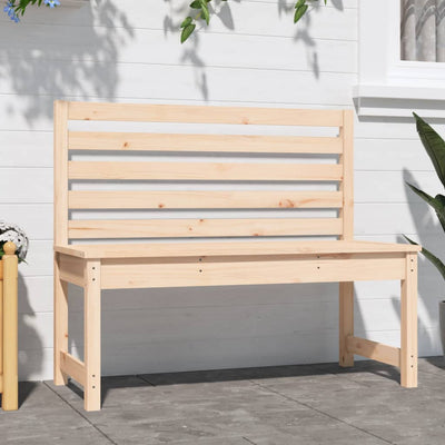 Puutarhapenkki 109 cm täysi mänty