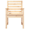 Puutarhatuolit 2 kp 60x48x91 cm täysi mänty