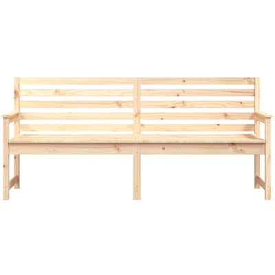Puutarhapenkki 203,5x48x91,5 cm täysi mänty