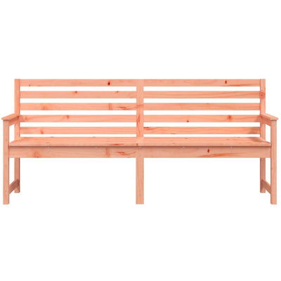 Puutarhapenkki 203,5x48x91,5 cm täysi douglaskuusi