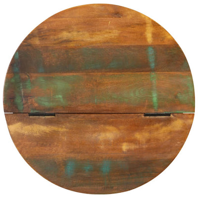 Valkoinen sohvapöytä Deacrisa 50x27cm (kierrätetty täyspuu)