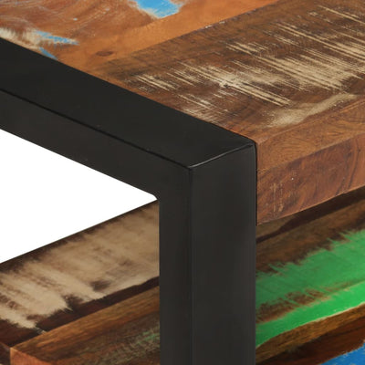 TV-taso 120x30x45 cm kierrätetty täyspuu